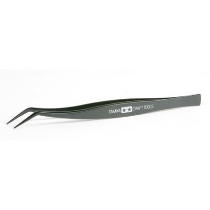 TAM - Tamiya 865- 74003 Angled Tweezers