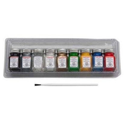 TES - Testors 9146XT Promotional Enamel Paint Set Gloss 8 colors