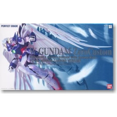 BAN - Bandai Gundam 149843 Wing Gundam Zero Custom Pearl Coating, Bandai Perfect Grade Action Figure