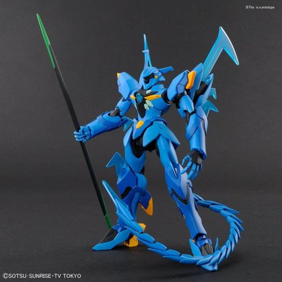 BAN - Bandai Gundam 225757 #07 Geara Ghirarga "Gundam Build Divers", Bandai HGBD 1/144