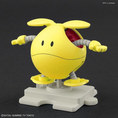 BAN - Bandai Gundam 230360 #6 Haro Happy Yellow "Gundam Build Divers", Bandai HaroPla