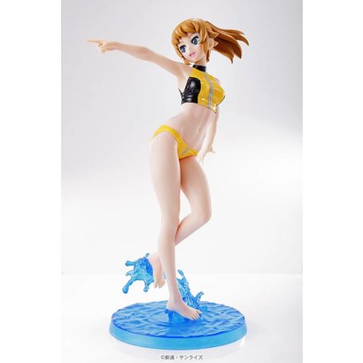 BAN - Bandai Gundam 225726 Fumina Hoshino "Gundam Build Fighters Try," Bandai Figure-rise LABO