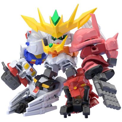 Bandai Shokugan 25180 Super Shock Gundam "Gundam Build Divers" Bandai Mini Pla