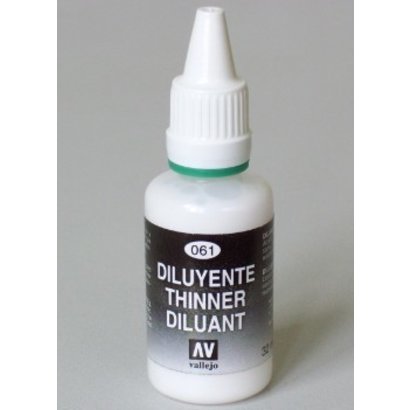VLJ-VALLEJO ACRYLIC PAINTS 71061 - THINNER 32ML