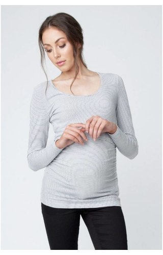 Ripe Mini Stripe Nursing Tube Tee Ripe Mini Stripe Nursing Tube Tee