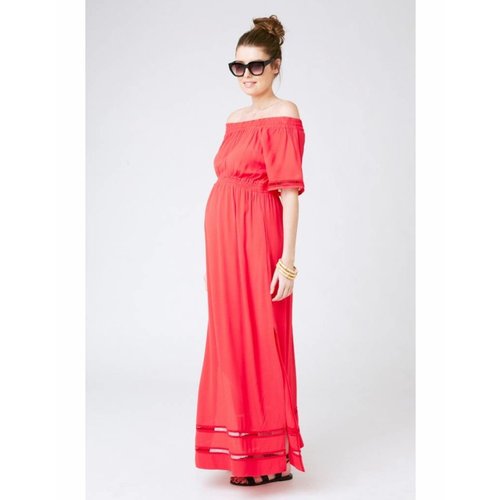 Ripe Cold Shoulder Maxi Dress Ripe Cold Shoulder Maxi Dress