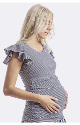 Maive & Bo Flutter Maternity & Nursing Top Maive & Bo Flutter Maternity & Nursing Top