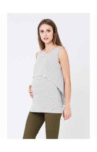 Ripe Stripe Swing Back Nursing Tank Ripe Stripe Swing Back Nursing Tank