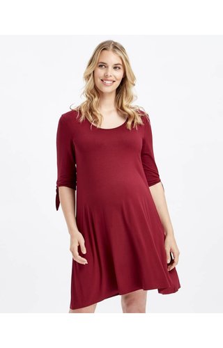 Bamboo Body Tie Sleeve Dress Bamboo Body Tie Sleeve Dress