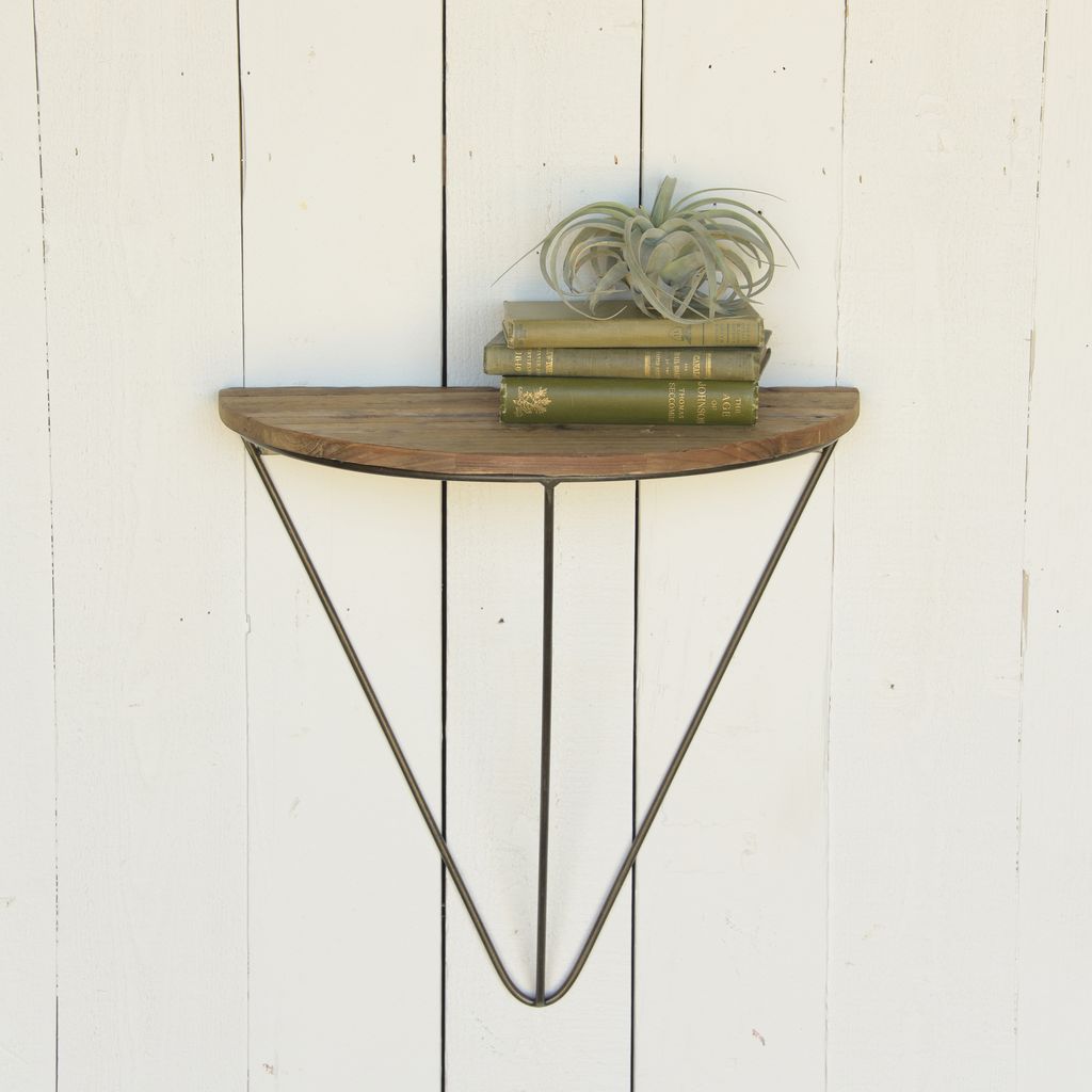 Homart Hull Half Round Wall Shelf Areohome Homart Hull Half Round Wall Shelf
