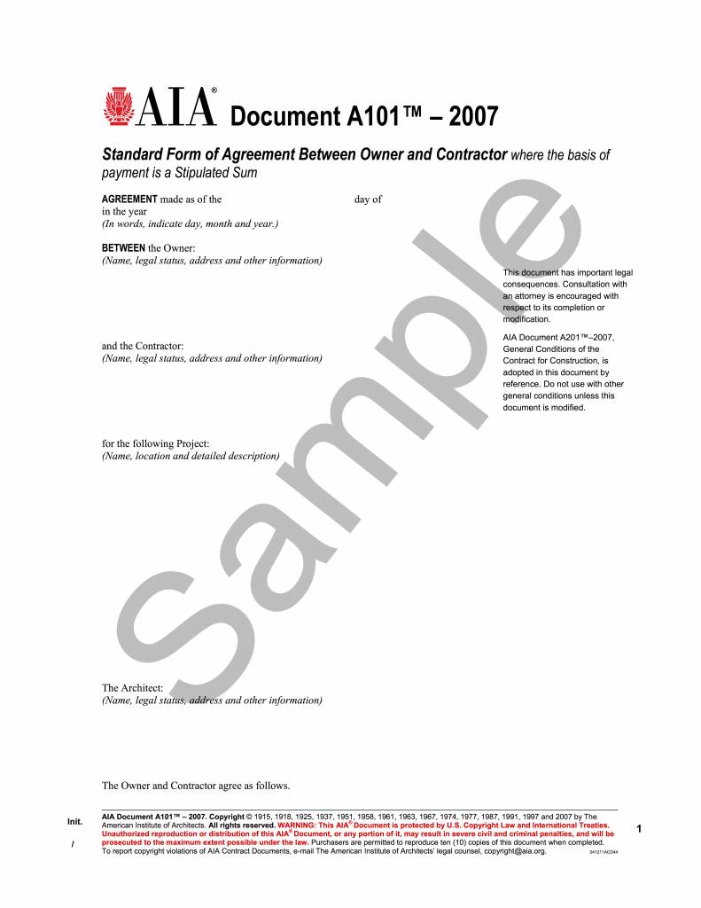 aia-a101-sample-pdf