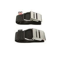 SubGravity Cylinder Band with Stainless Cam Buckle (pair)