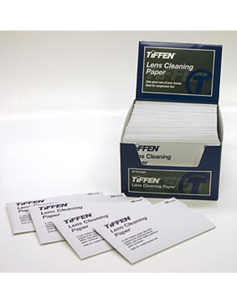 Tiffen Lens Cleaning Paper (Single pack of 50 sheets) Camera Concepts