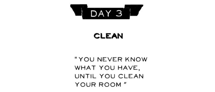 Day 3: Clean