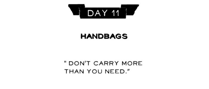 Day 11: Handbags