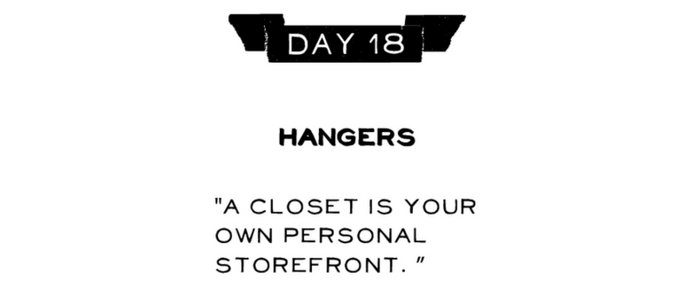 Day 18: Hangers