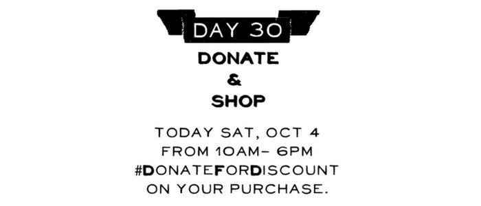 Day 30: DONATE AND REWARD DAY!