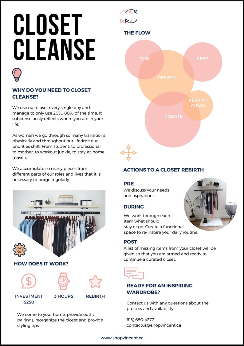 Closet Cleanse Service