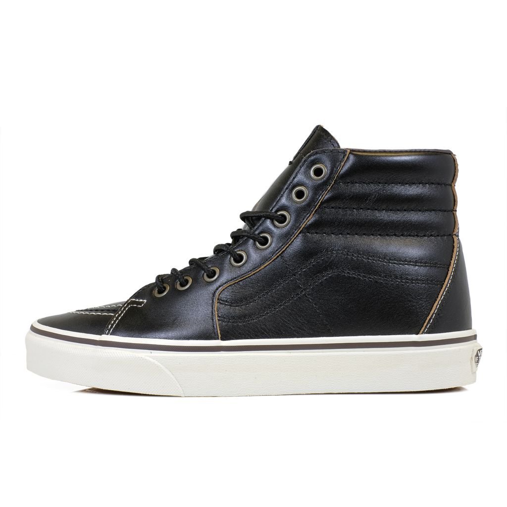 vans sk8 hi black black