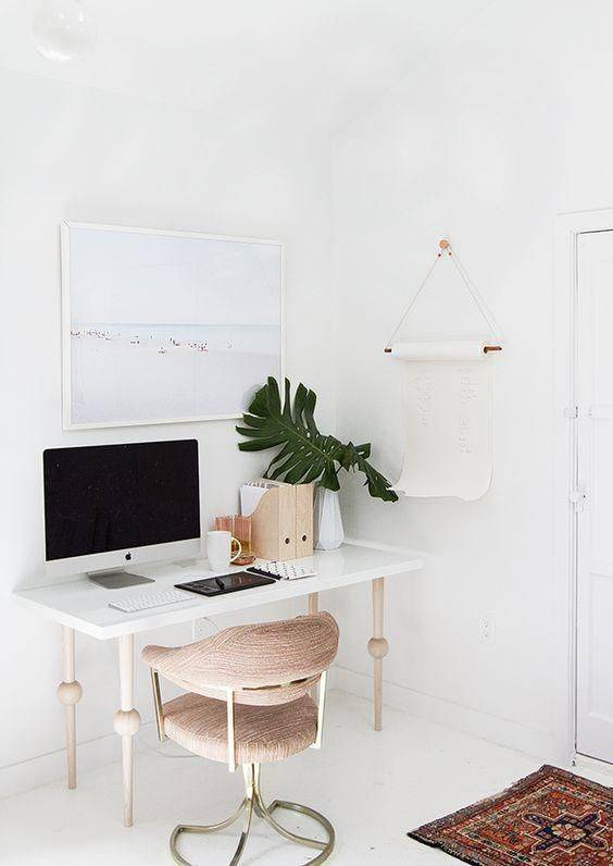 Bureau Boho en 3 façons