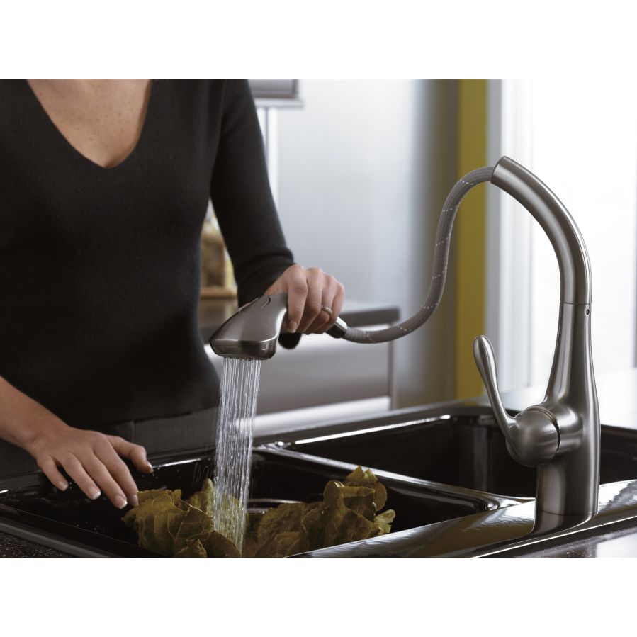 Hansgrohe 06461000 Allegro E Semiarc Kitchen Faucet Home Comfort Hansgrohe 06461000 Allegro E Semiarc Kitchen Faucet
