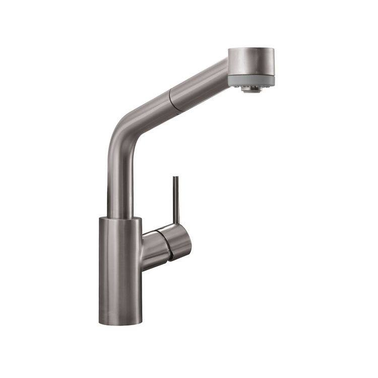 Hansgrohe 04247800 Talis S 2 Spray Semiarc Pull Down Kitchen Faucet Hansgrohe 04247800 Talis S 2 Spray Semiarc Pull Out Kitchen Faucet Steel Optik