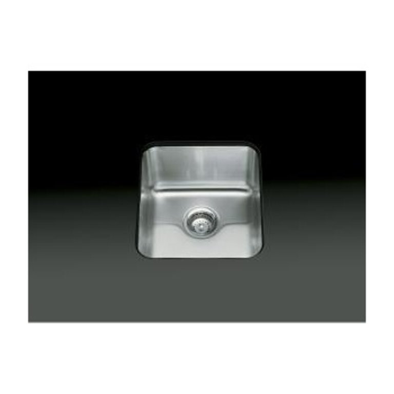 Kohler K3330 Undertone 15 X 17 Medium Squared Undermount Single Kohler K3330 Undertone 15 X 17 Medium Squared Undermount Single Kitchen Sink Home Comfort Centre