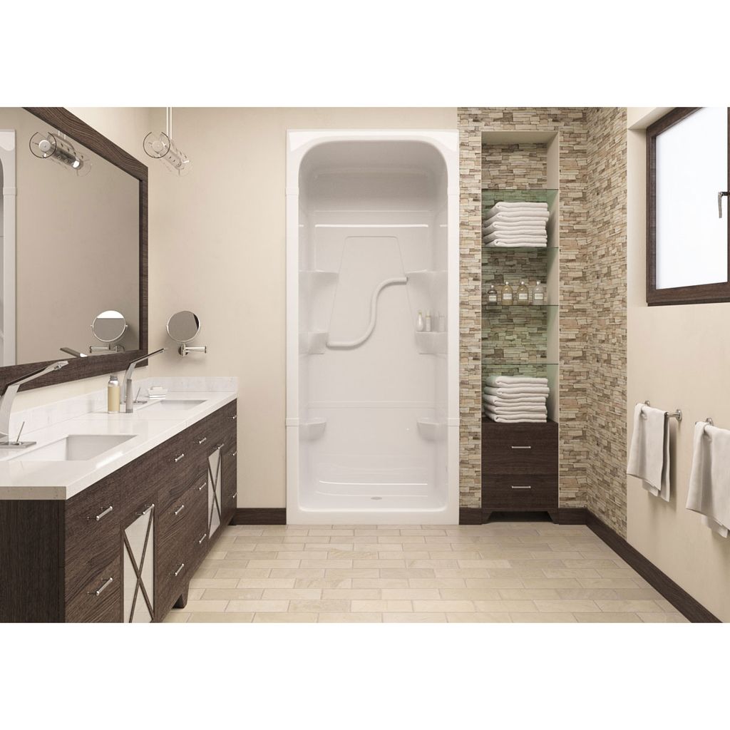 Mirolin Sh3r Madison 3 One Piece Shower Stall White Home Comfort Mirolin Sh3r Madison 3 One Piece Shower Stall White