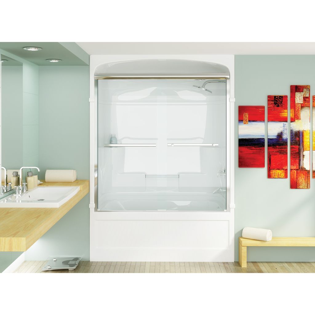 Mirolin Bdt60 Bypass Shower Door Mystique Silver Home Comfort Centre Mirolin Bdt60 Bypass Shower Door Mystique Silver