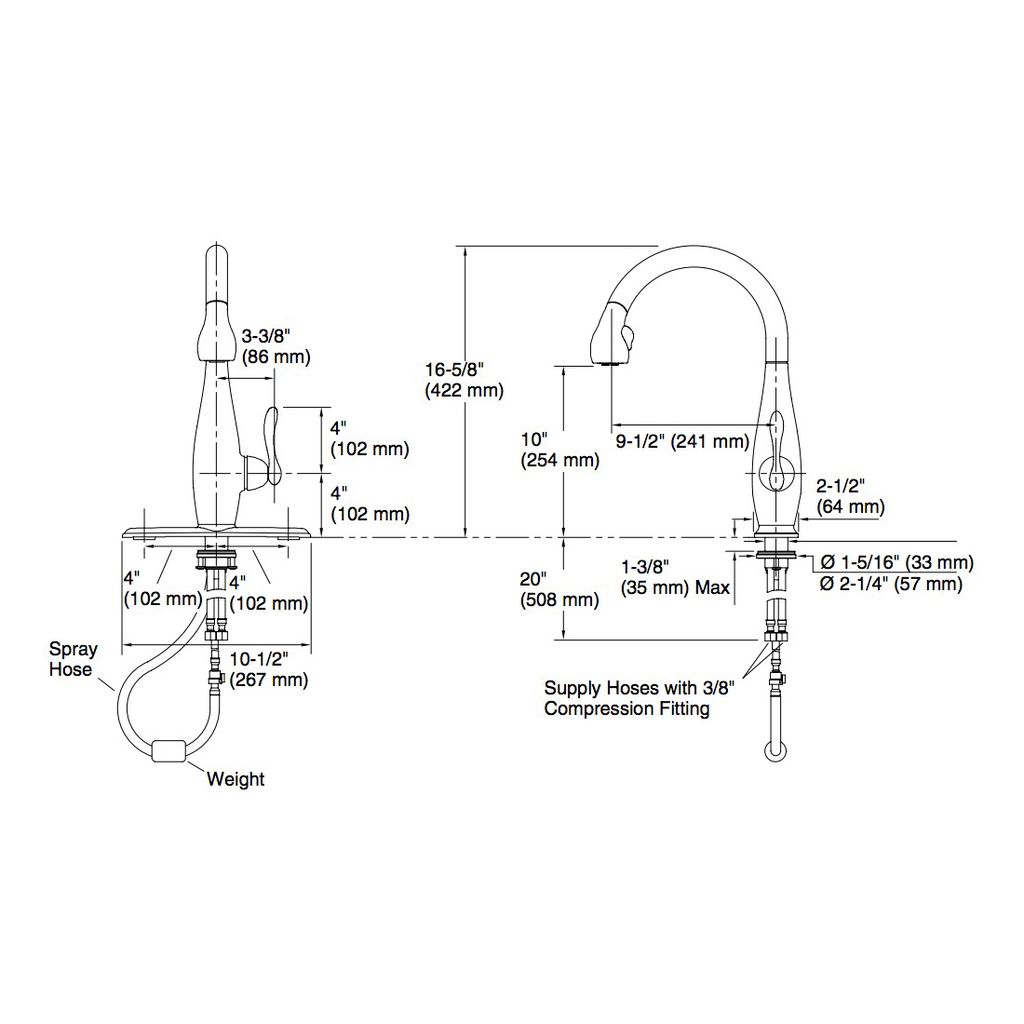 Kohler 692 0 Clairette Kitchen Sink Faucet Home Comfort Centre Kohler 692 0 Clairette Kitchen Sink Faucet
