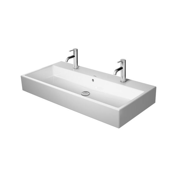 Duravit 235010 Vero Air Furniture Two Holes Washbasin Home Comfort Duravit 235010 Vero Air Furniture Two Holes Washbasin