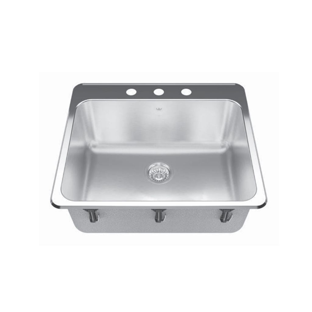 Kindred Qsla2225 10 22 X 25 Single Bowl Laundry Sink 3 Holes Home Kindred Qsla2225 10 22 X 25 Single Bowl Laundry Sink 3 Holes