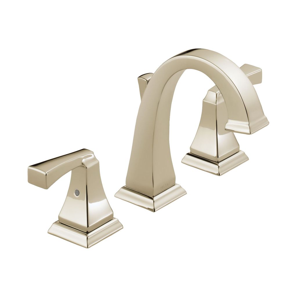 Delta 3551LF Dryden Two Handle Widespread Lavatory Faucet ...