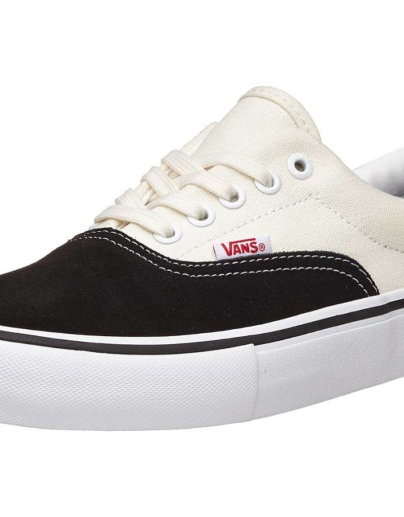 vans era pro black white