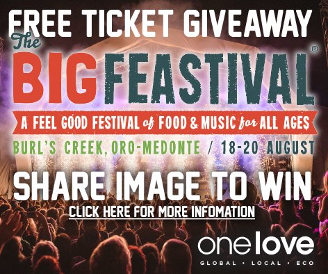 Free Ticket Give Away- Big Feastival Competition info