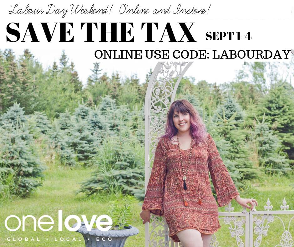No Tax Sale this Labour Day weekend!