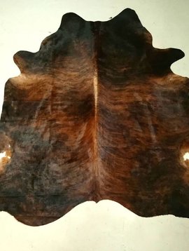 Cowhide Rugs From Cactus Creek Dark Brindle Cowhide 2350