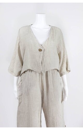 Luukaa Woven Cropped Jacket Luukaa Woven Cropped Jacket