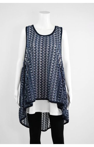 Comfy USA Multi-color Sleeveless Tunic Comfy USA Multi-color Sleeveless Tunic