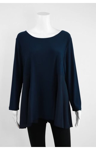 Comfy USA Sun Kim Knit/Crepe Tunic Comfy USA Sun Kim Knit/Crepe Tunic
