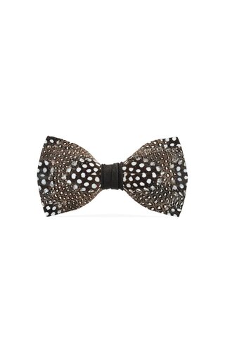 Brackish Guinea Feather Bow Tie Brackish Guinea Feather Bow Tie