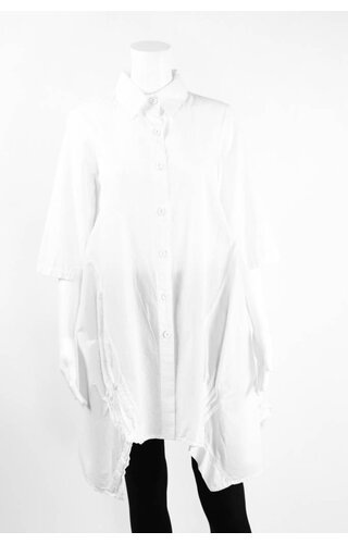Luukaa 3/4 Sleeve Shirt With Back Print Tunic Luukaa 3/4 Sleeve Shirt With Back Print Tunic