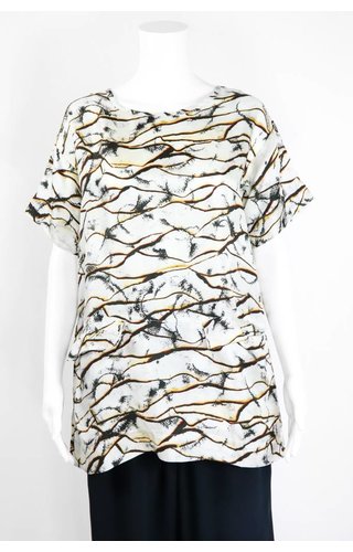 Bitte Kai Rand Burnt Edge Printed Blouse Bitte Kai Rand Burnt Edge Printed Blouse