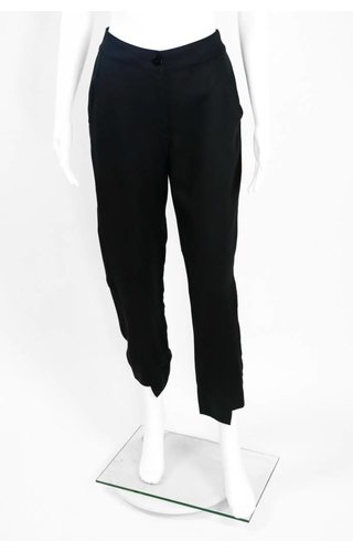 Stella Carakasi Elastic Back Linen Cuff Pant Stella Carakasi Elastic Back Linen Cuff Pant