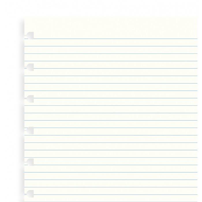 filofax letter size notebook paper refills dromgooles fine writing notebook paper size