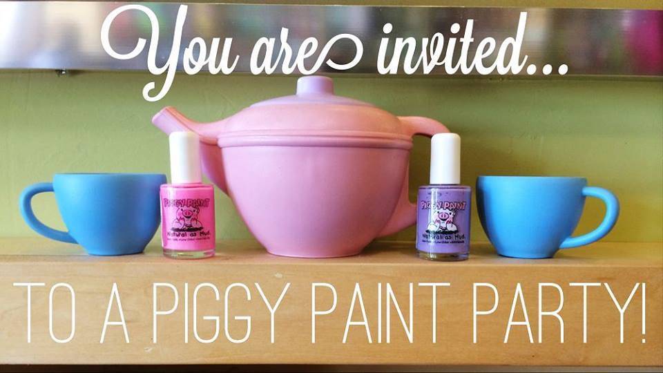EcoBambino's Annual Piggy Paint Party