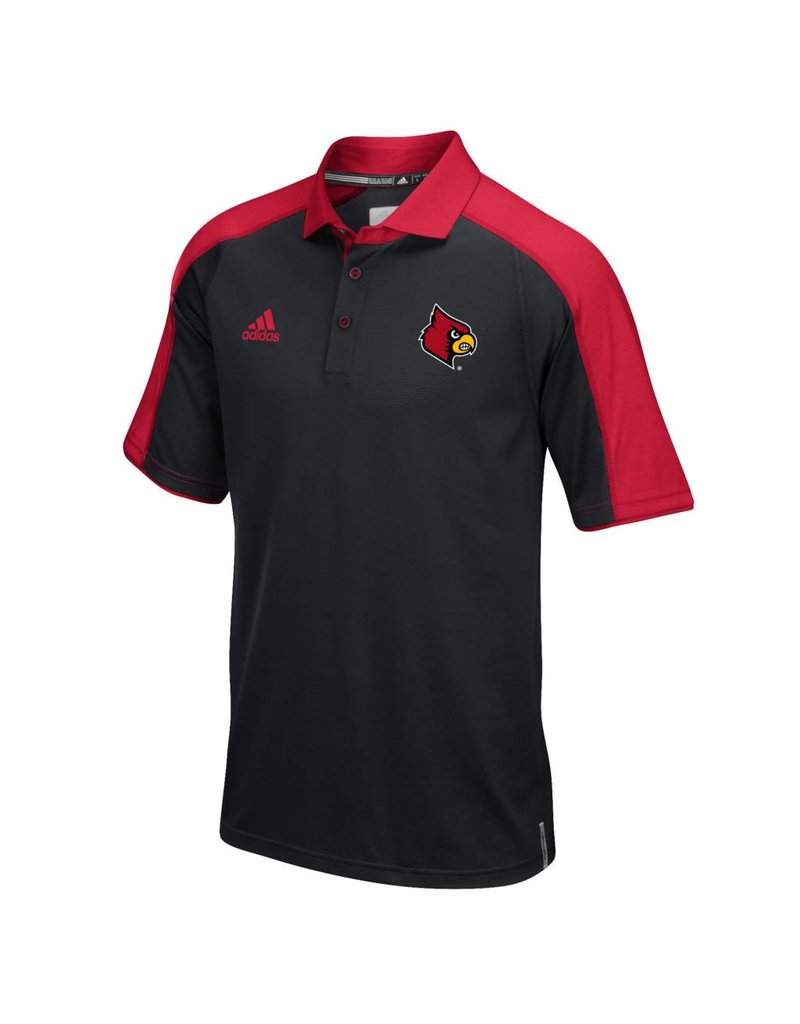 Adidas Sports Licensed POLO, SIDELINE COACH, BLACK, UL 