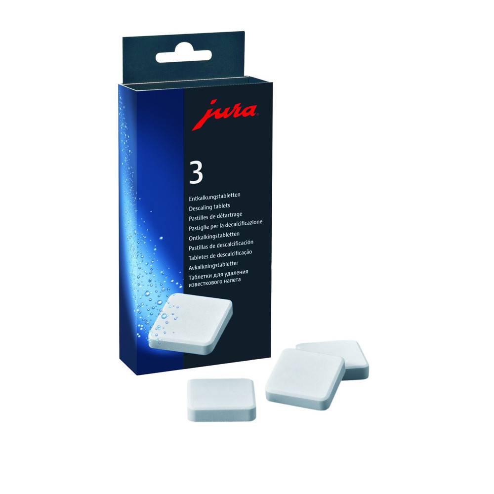 Jura 9 descaling tablets (3 descaling cycles) Ares Cuisine
