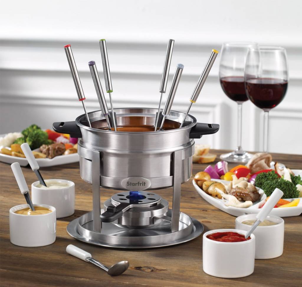 Starfrit Starfrit 3 in 1 Fondue Set 20 Pieces Fork Guide