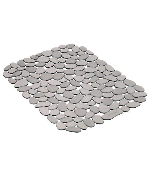 Interdesign Pebblz Sink Mat Graphite Large Ares Cuisine Interdesign Pebblz Sink Mat Graphite Large